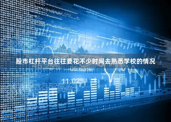股市杠杆平台往往要花不少时间去熟悉学校的情况